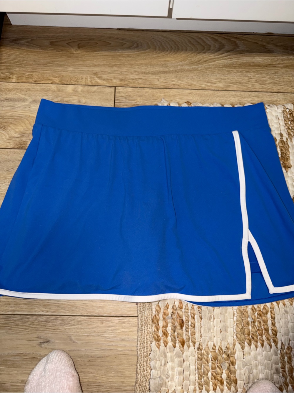 Target Blue Skort with White Trim